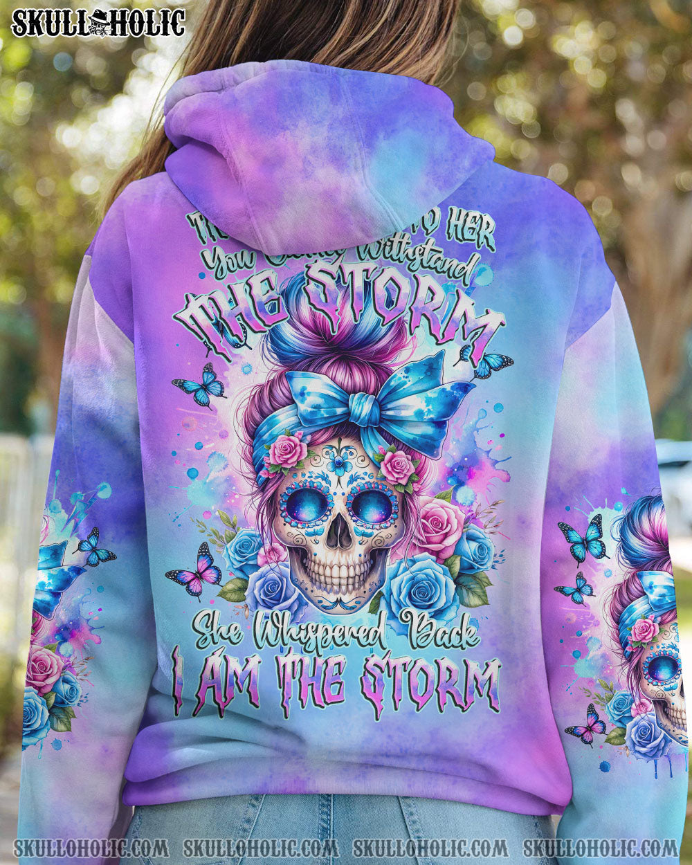 BLISSCORNERS THE GOOD GIRL IN ME MESSY BUN SUNFLOWER ALL OVER PRINT