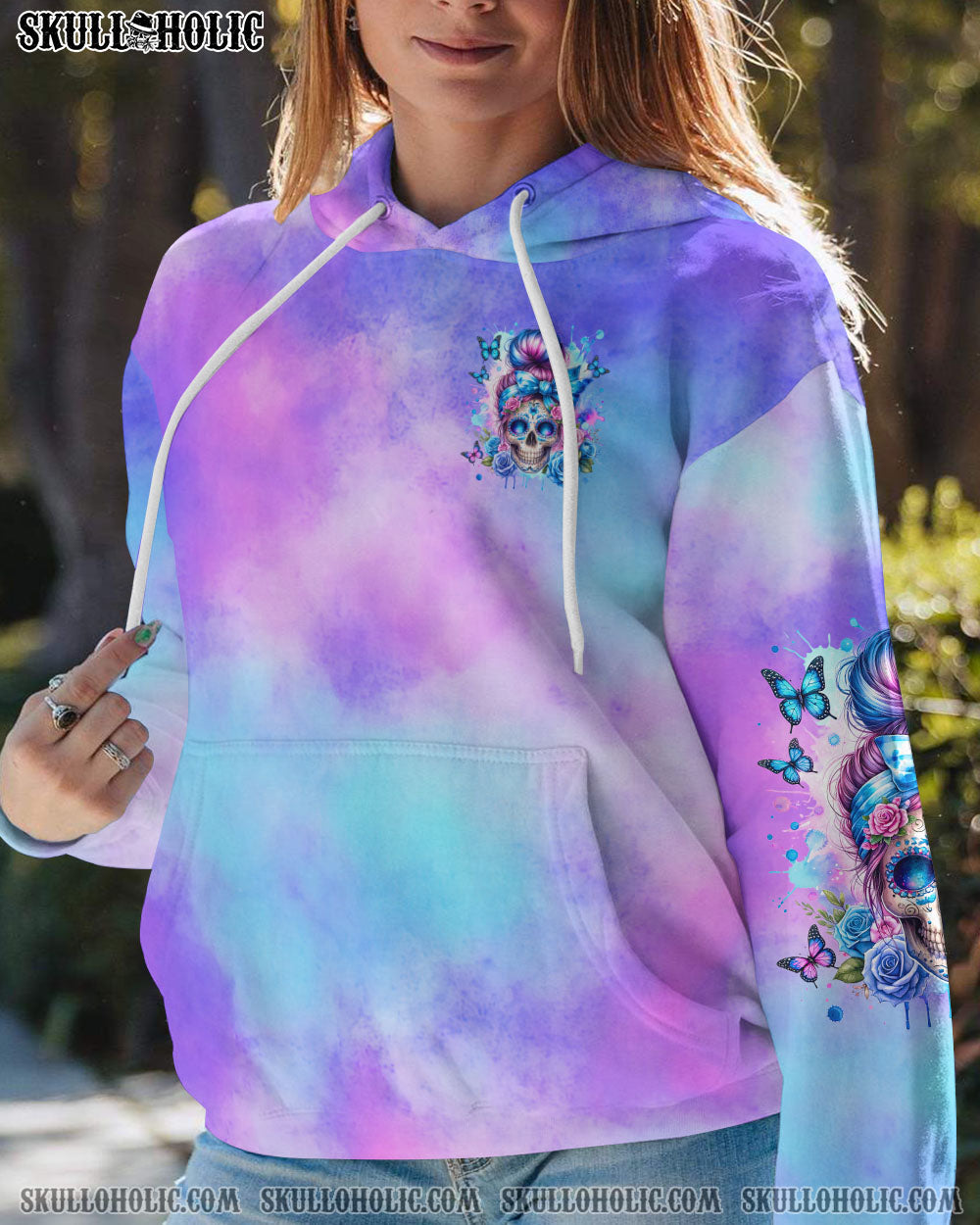 BLISSCORNERS THE GOOD GIRL IN ME MESSY BUN SUNFLOWER ALL OVER PRINT