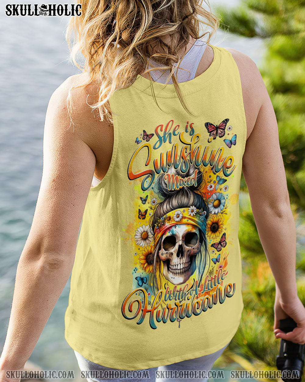 BLISSCORNERS SWEET OFTEN DANGEROUS MESSY BUN ALL OVER PRINT