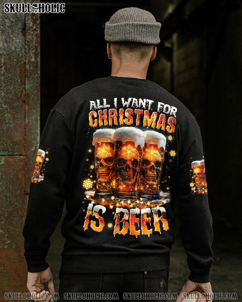 BLISSCORNERS ALL I WANT FOR CHRISTMAS ALL OVER PRINT