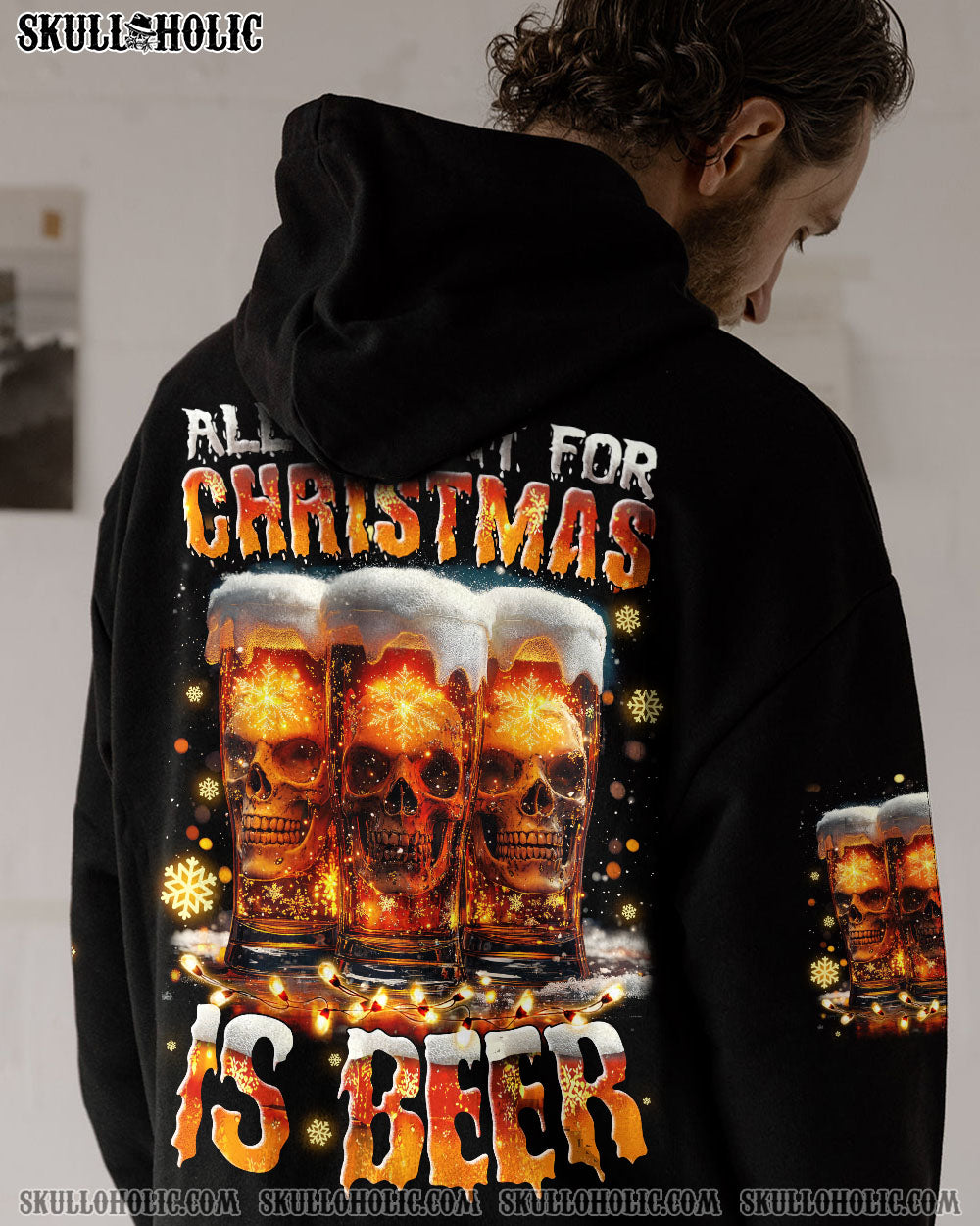 BLISSCORNERS ALL I WANT FOR CHRISTMAS ALL OVER PRINT