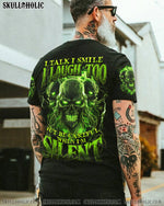 BLISSCORNERS BE CAREFUL WHEN I'M SILENT ALL OVER PRINT