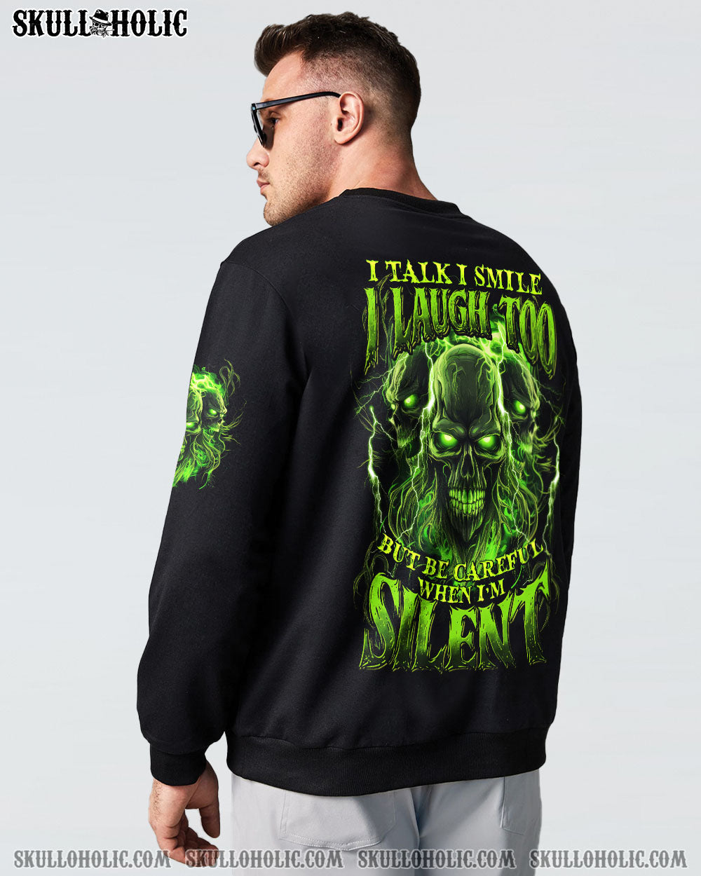 BLISSCORNERS BE CAREFUL WHEN I'M SILENT ALL OVER PRINT