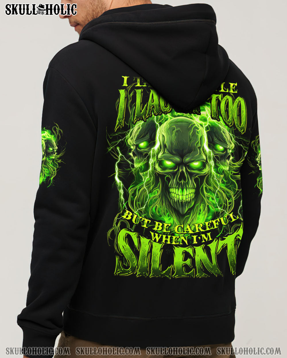 BLISSCORNERS BE CAREFUL WHEN I'M SILENT ALL OVER PRINT