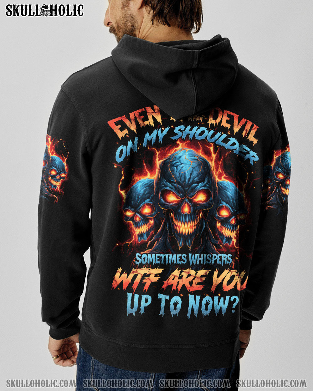 BLISSCORNERS THE DEVIL ON MY SHOULDER ALL OVER PRINT