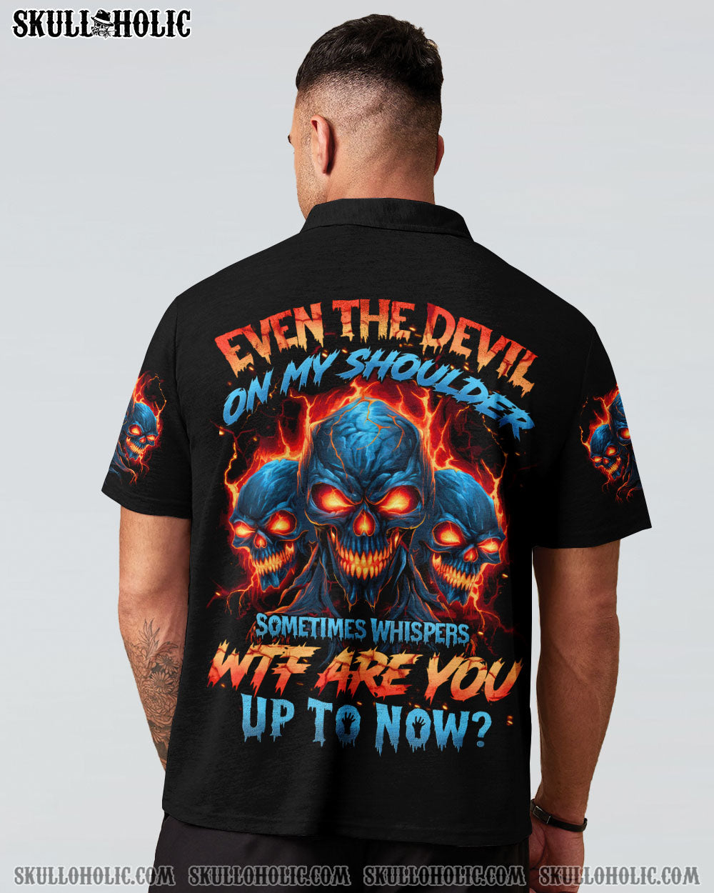 BLISSCORNERS THE DEVIL ON MY SHOULDER ALL OVER PRINT