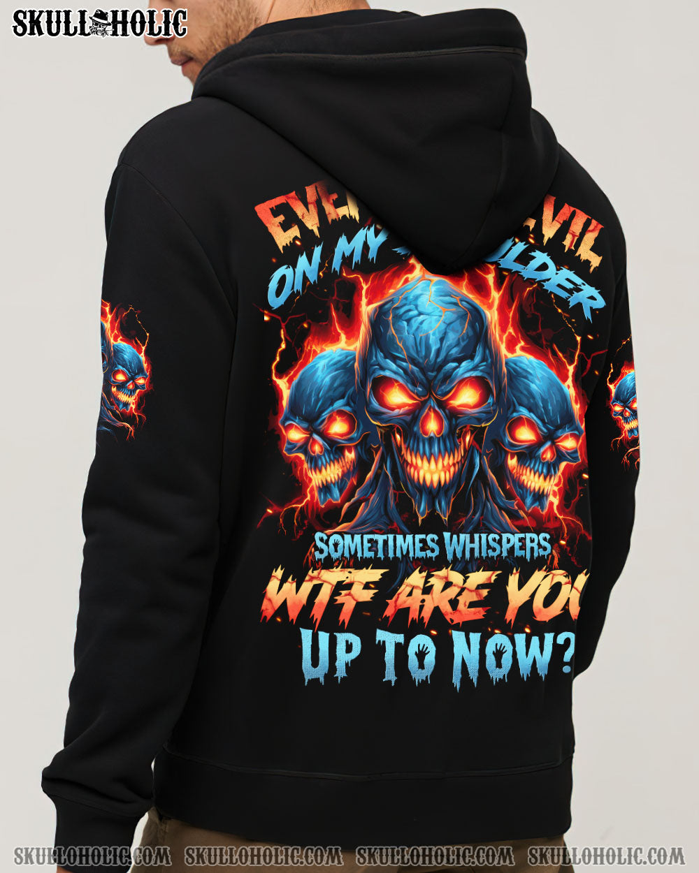 BLISSCORNERS THE DEVIL ON MY SHOULDER ALL OVER PRINT