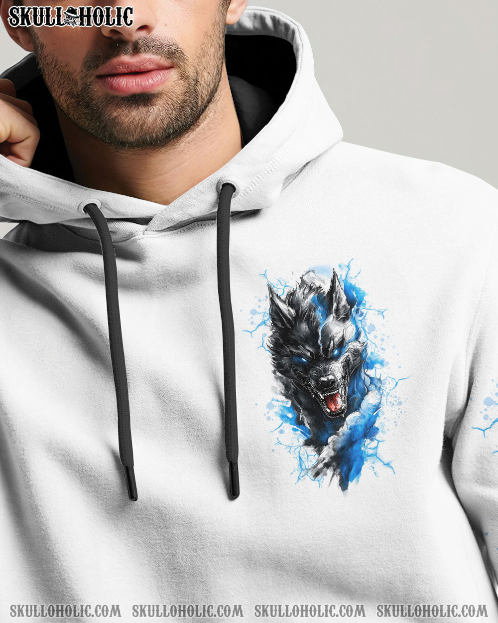 BLISSCORNERS YOUR FIRST MISTAKE WOLF SKULL ALL OVER PRINT