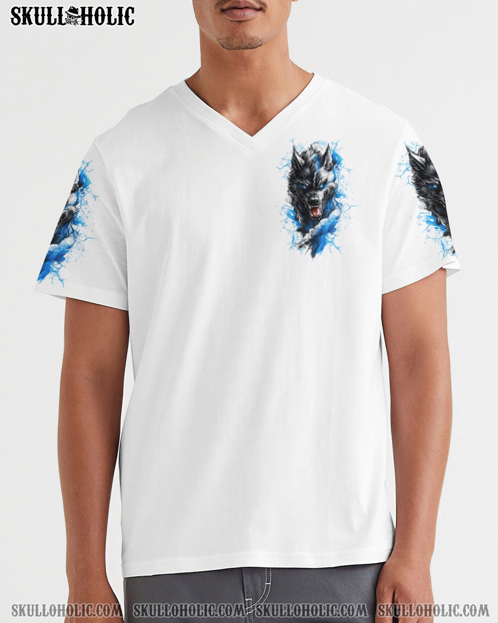 BLISSCORNERS YOUR FIRST MISTAKE WOLF SKULL ALL OVER PRINT