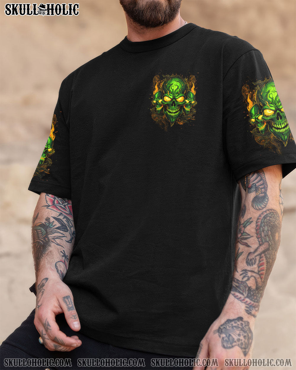 BLISSCORNERS LOYALTY MAKES YOU FAMILY SKULL ALL OVER PRINT