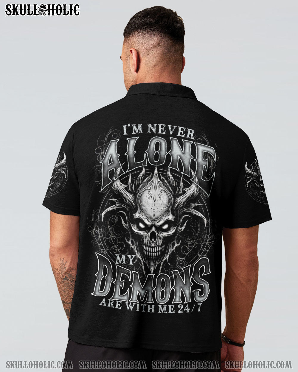 BLISSCORNERS MY DEMONS ARE WITH ME 24/7 ALL OVER PRINT