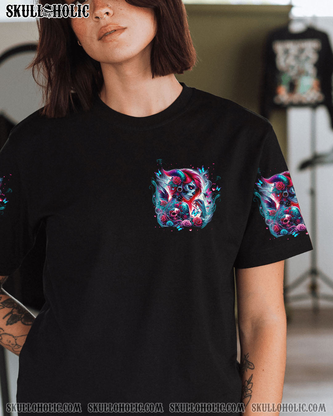BLISSCORNERS THE GOOD GIRL IN ME ALL OVER PRINT