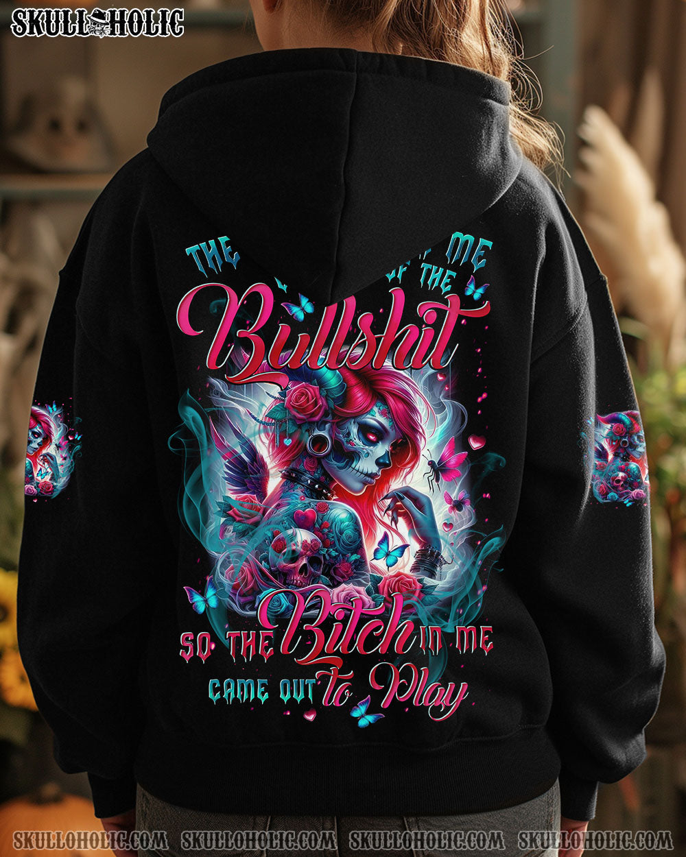 BLISSCORNERS THE GOOD GIRL IN ME ALL OVER PRINT