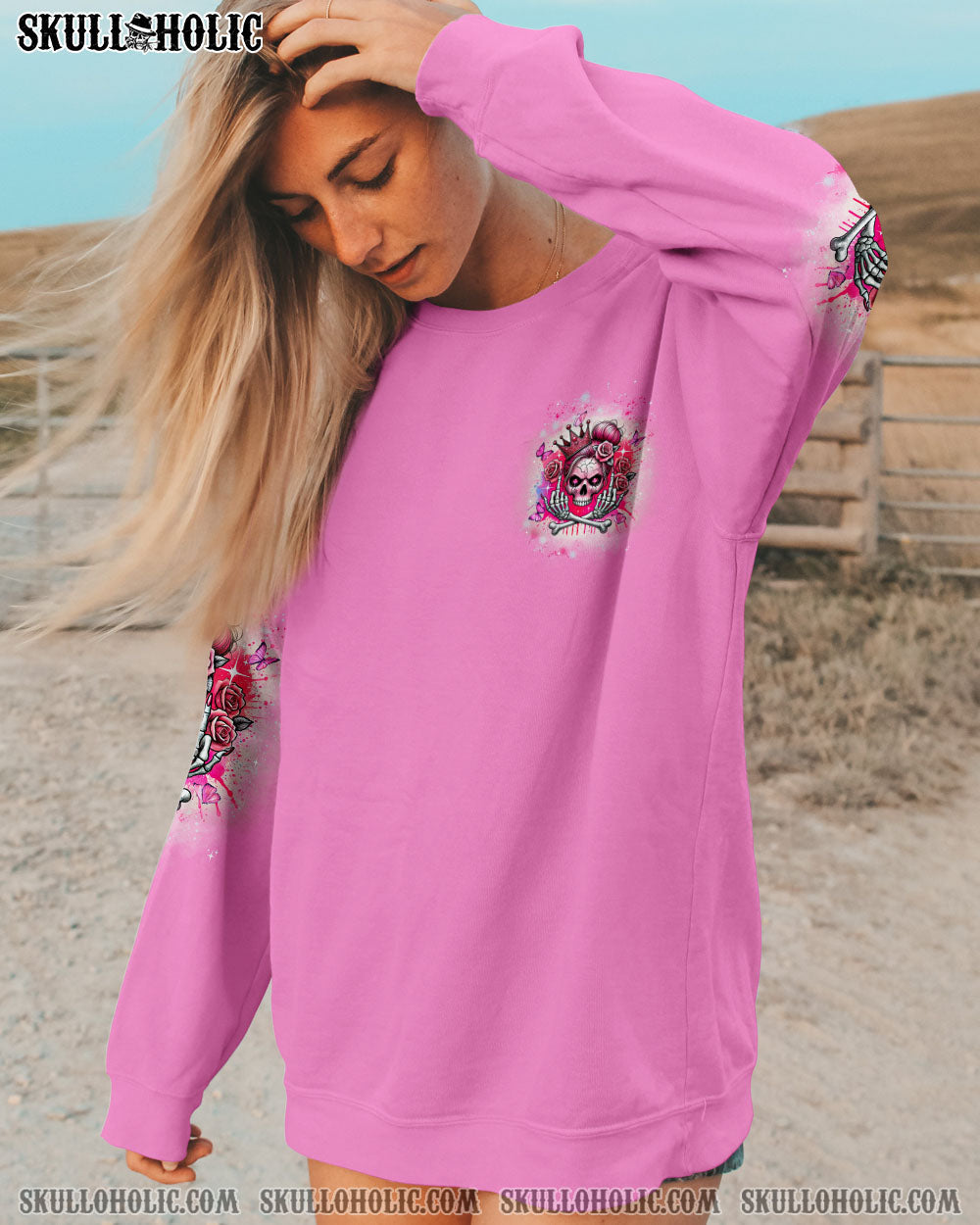 BLISSCORNERS I OWN THAT S LIKE A BOSS MESSY BUN ALL OVER PRINT