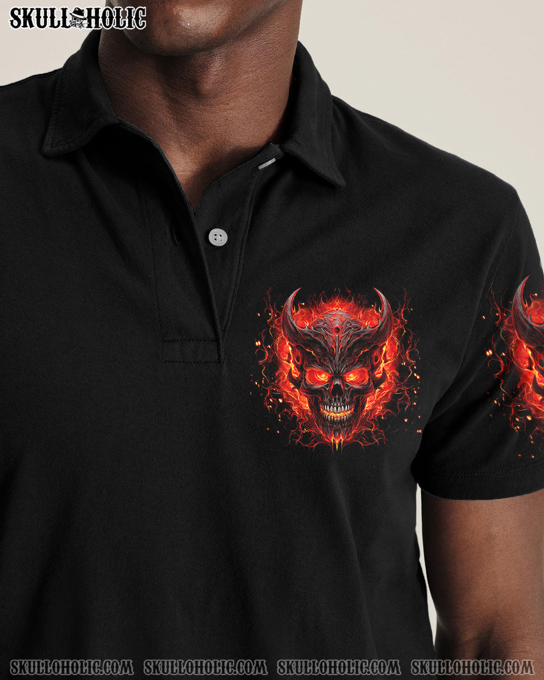 BLISSCORNERS I'M NEVER ALONE DEMONS ALL OVER PRINT