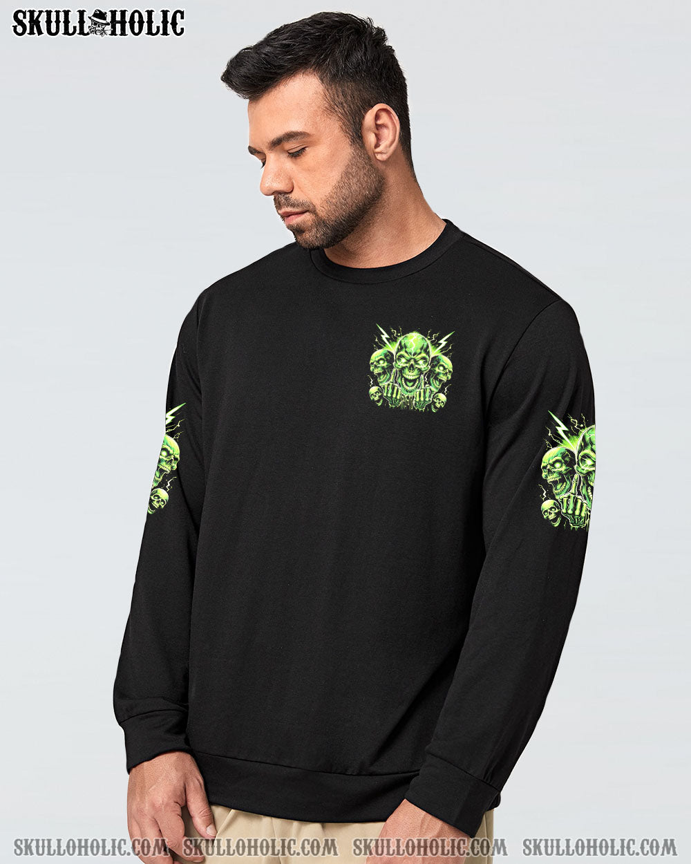 BLISSCORNERS I'M NOT ACTING SKULL ALL OVER PRINT