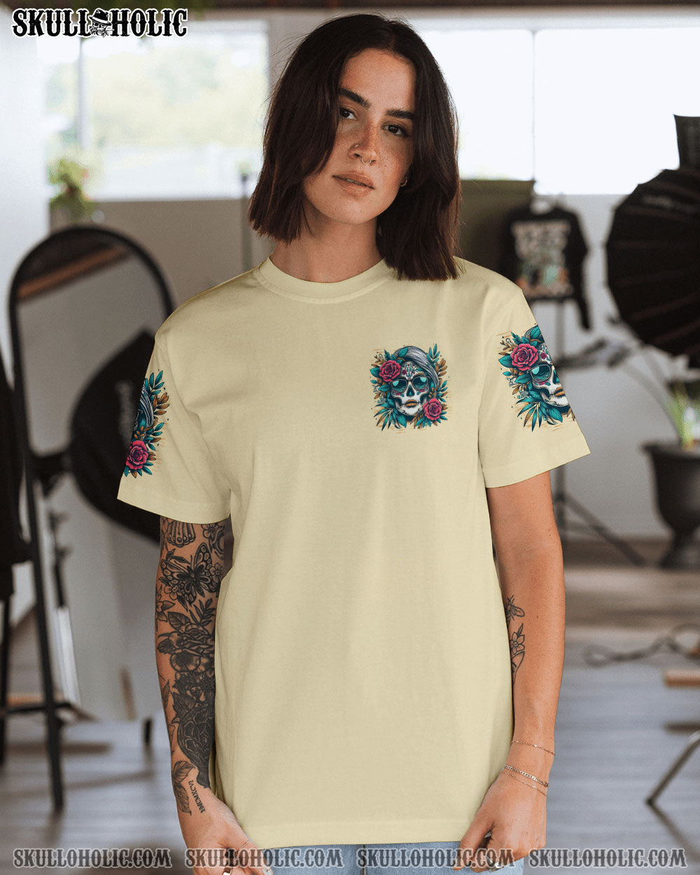 BLISSCORNERS THE GOOD GIRL IN ME ALL OVER PRINT