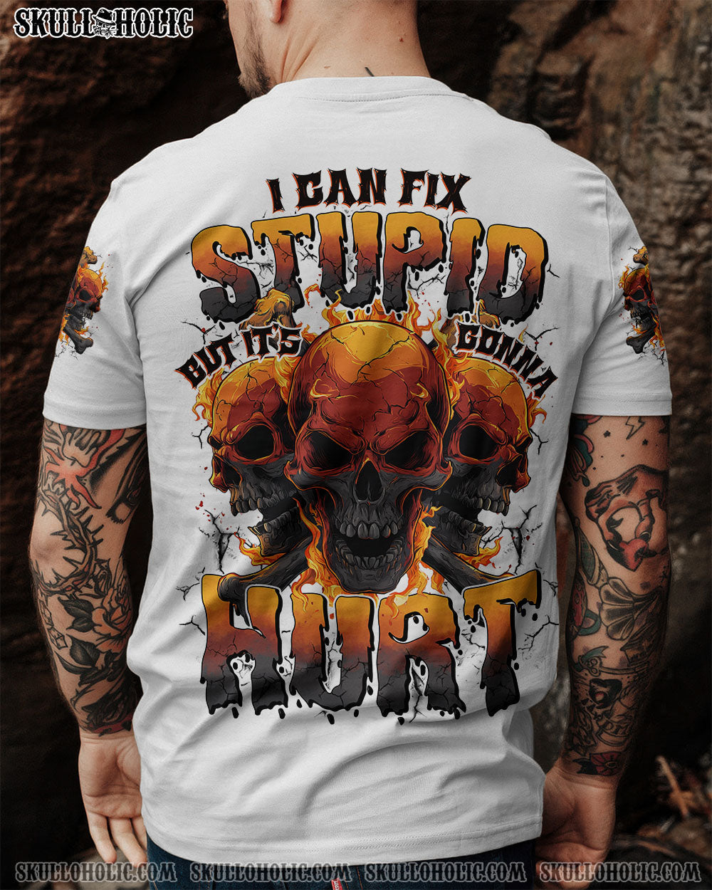 BLISSCORNERS I CAN FIX STUPID BUT IT'S GONNA HURT ALL OVER PRINT