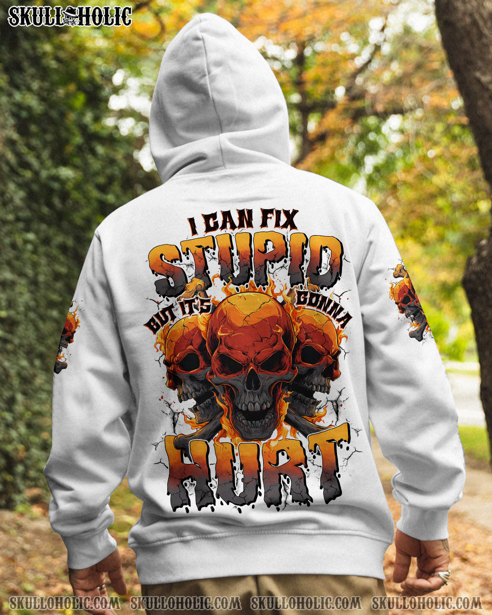 BLISSCORNERS I CAN FIX STUPID BUT IT'S GONNA HURT ALL OVER PRINT