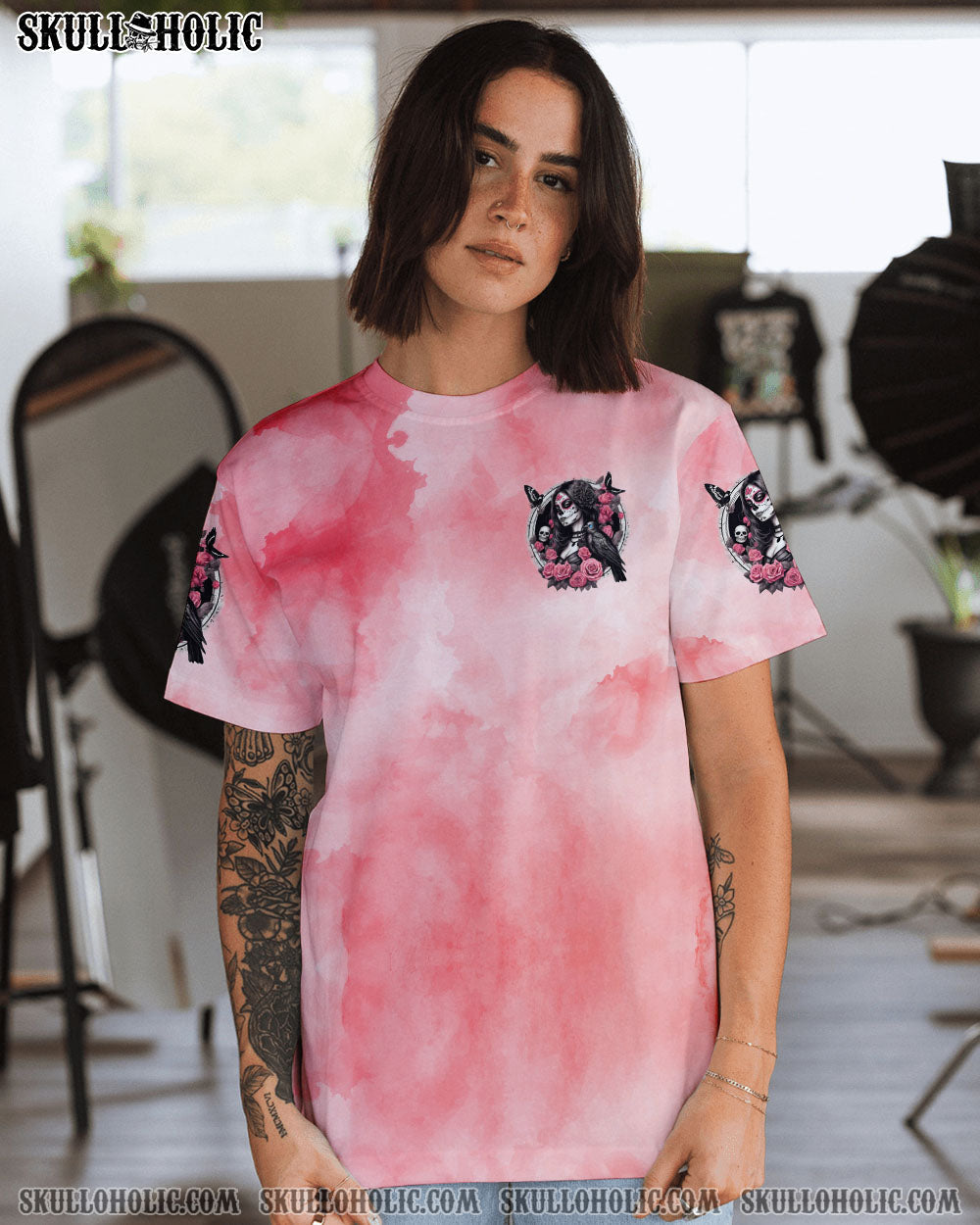 BLISSCORNERS THE GOOD GIRL IN ME ALL OVER PRINT