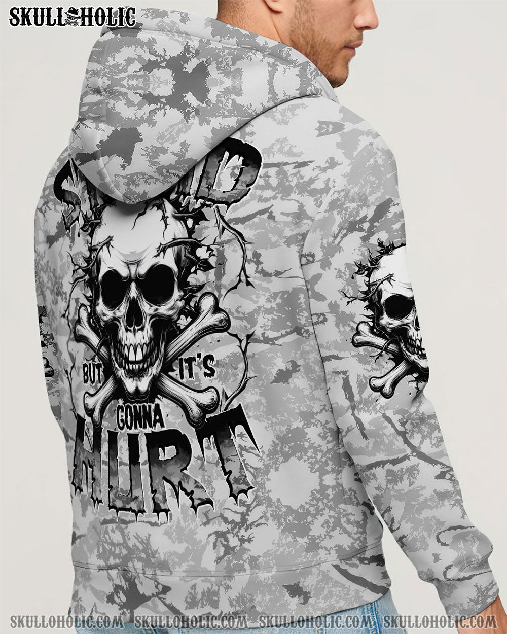 BLISSCORNERS I CAN FIX STUPID BUT IT'S GONNA HURT CAMO ALL OVER PRINT