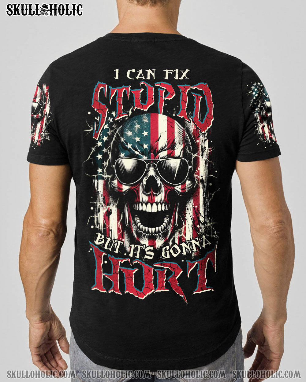 BLISSCORNERS I CAN FIX STUPID BUT IT'S GONNA HURT ALL OVER PRINT