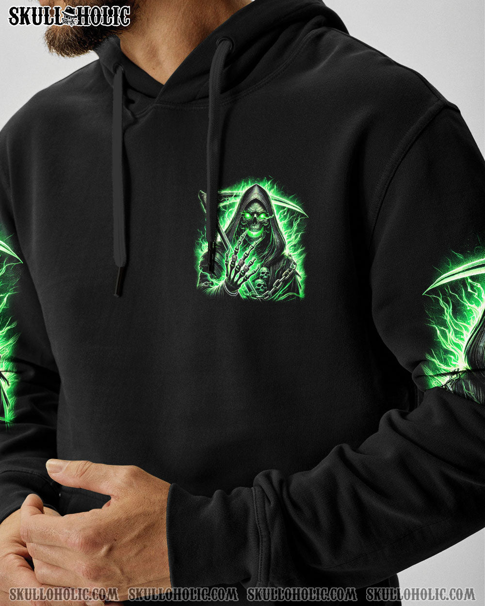 BLISSCORNERS YOU HAVE TWO CHOICES SKULL ALL OVER PRINT