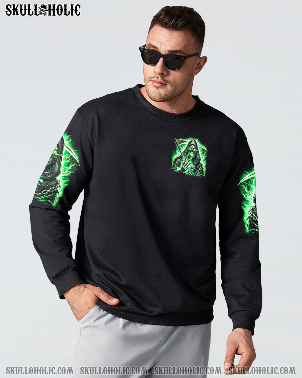 BLISSCORNERS YOU HAVE TWO CHOICES SKULL ALL OVER PRINT