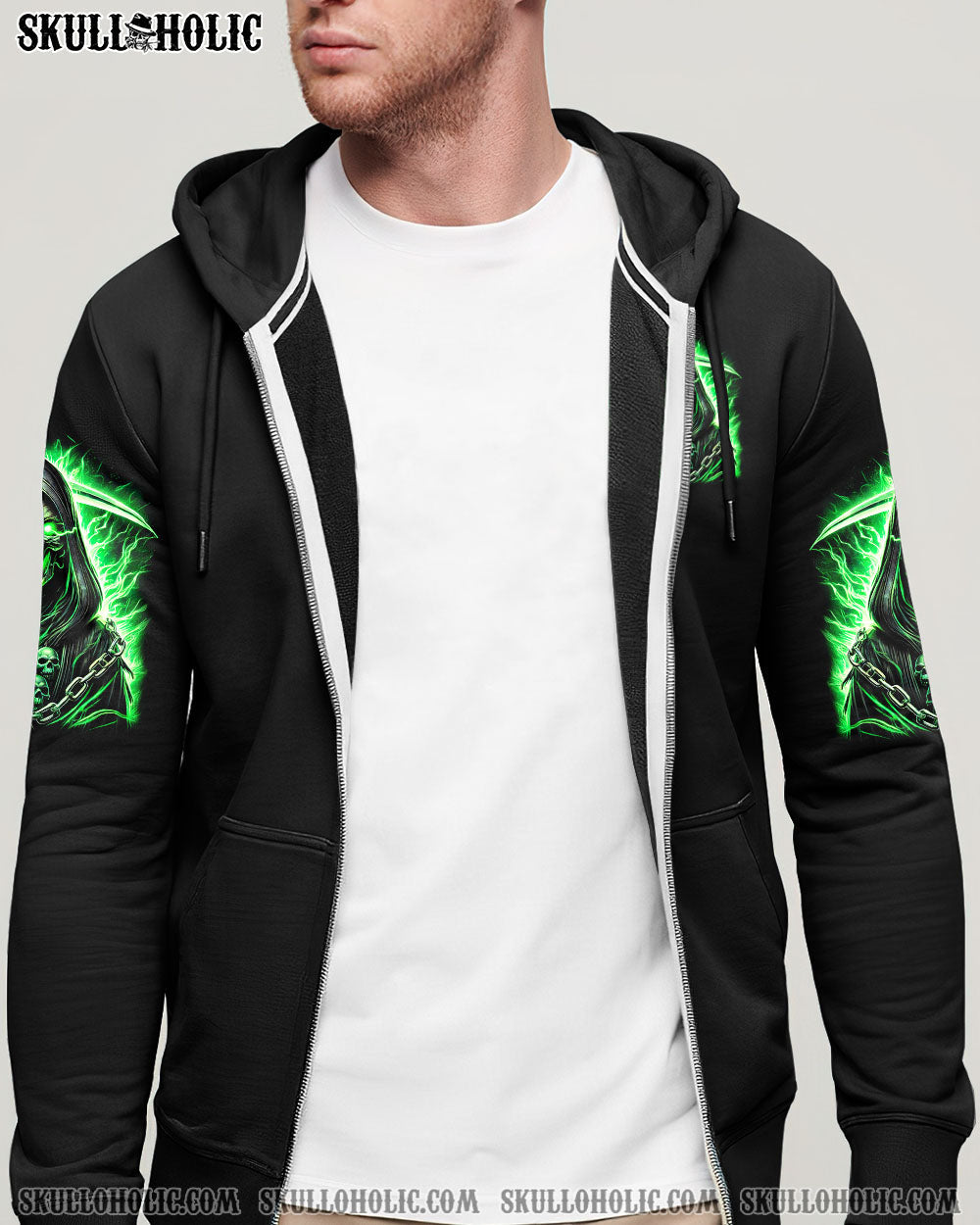 BLISSCORNERS YOU HAVE TWO CHOICES SKULL ALL OVER PRINT