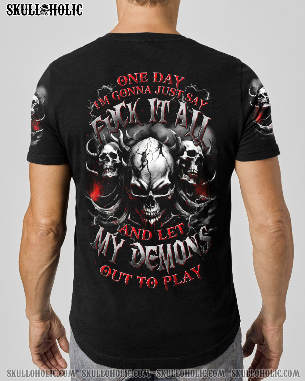 BLISSCORNERS ONE DAY I'M GONNA JUST SAY ALL OVER PRINT