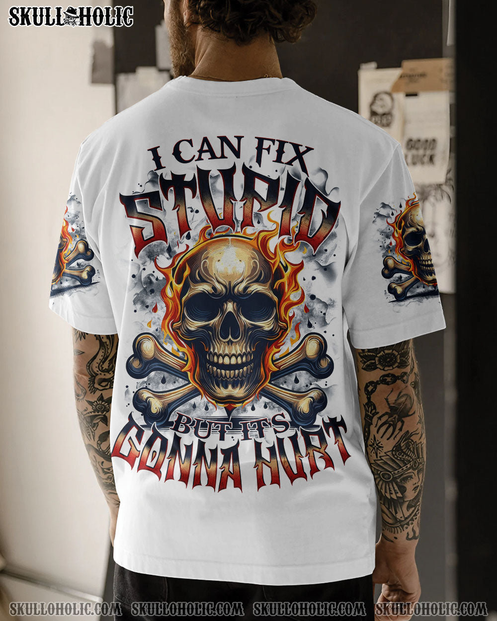 BLISSCORNERS I CAN FIX STUPID BUT IT'S GONNA HURT ALL OVER PRINT