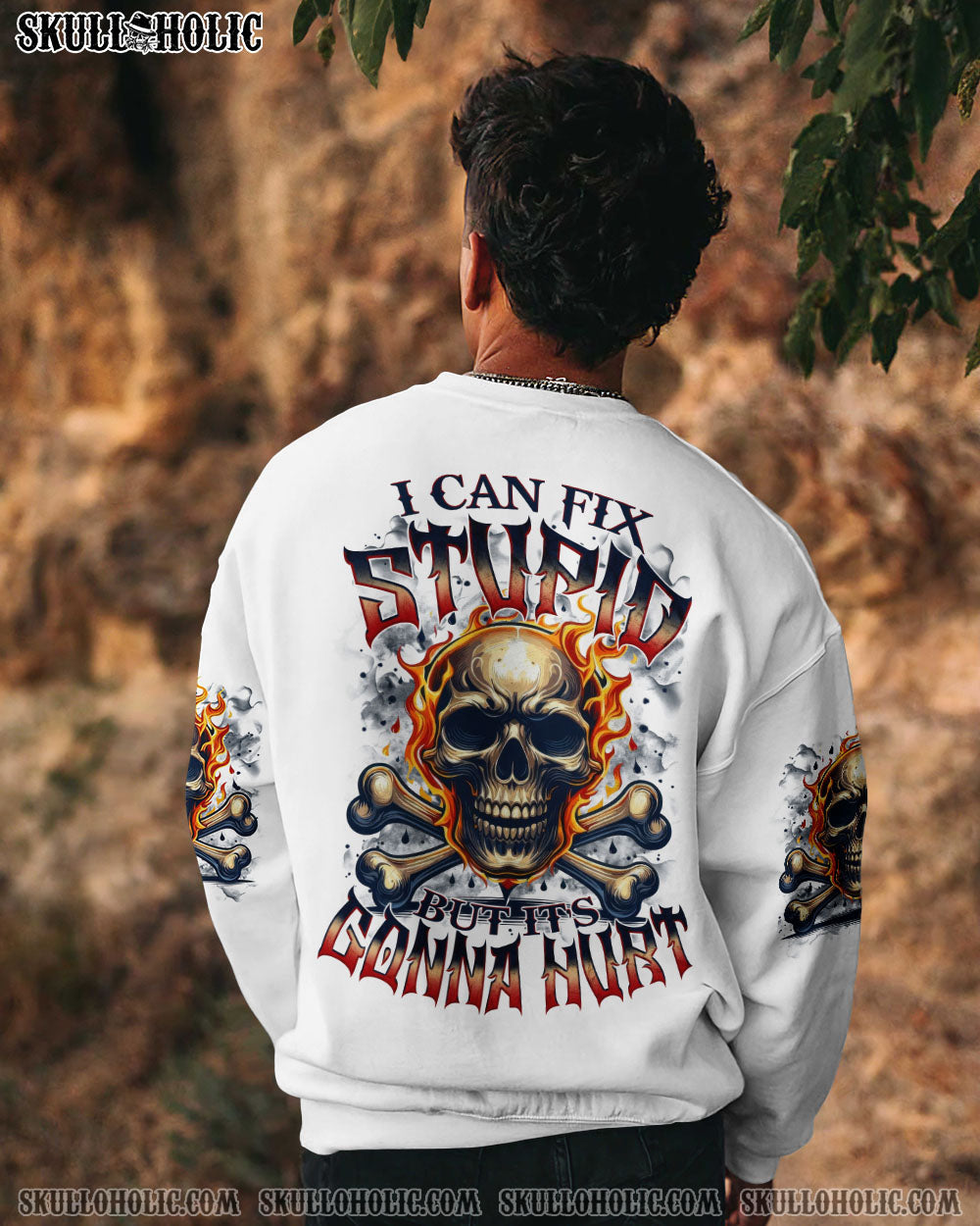 BLISSCORNERS I CAN FIX STUPID BUT IT'S GONNA HURT ALL OVER PRINT