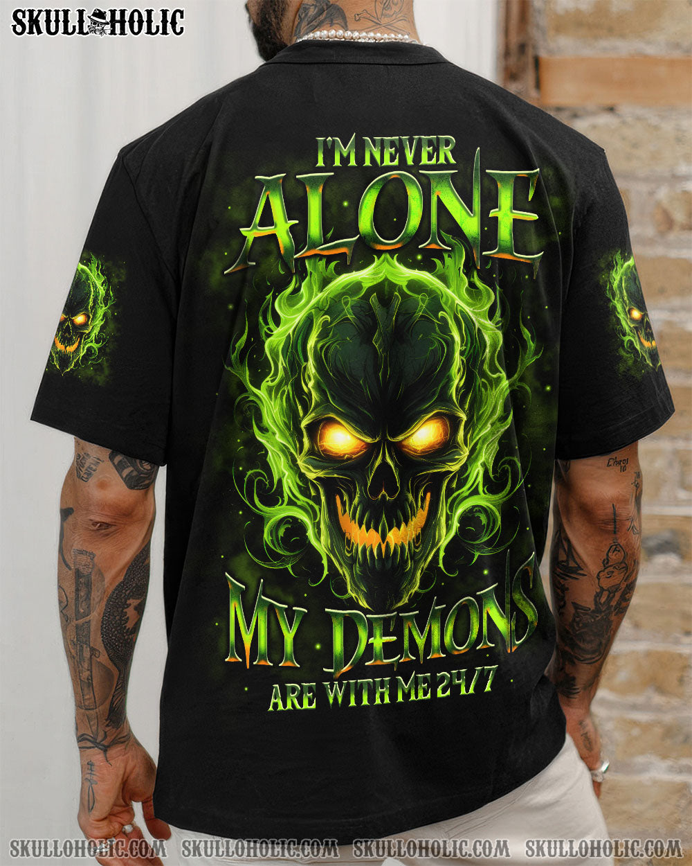 BLISSCORNERS I'M NEVER ALONE ALL OVER PRINT