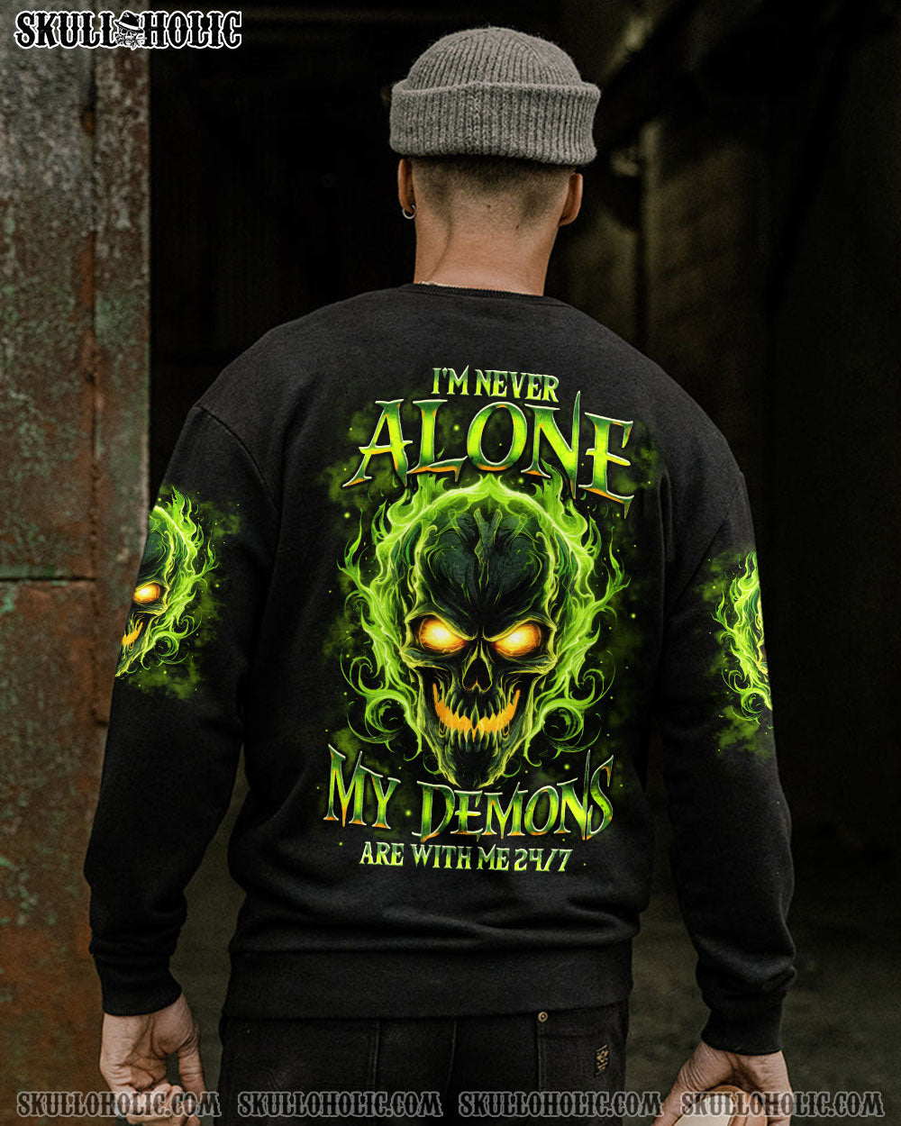 BLISSCORNERS I'M NEVER ALONE ALL OVER PRINT
