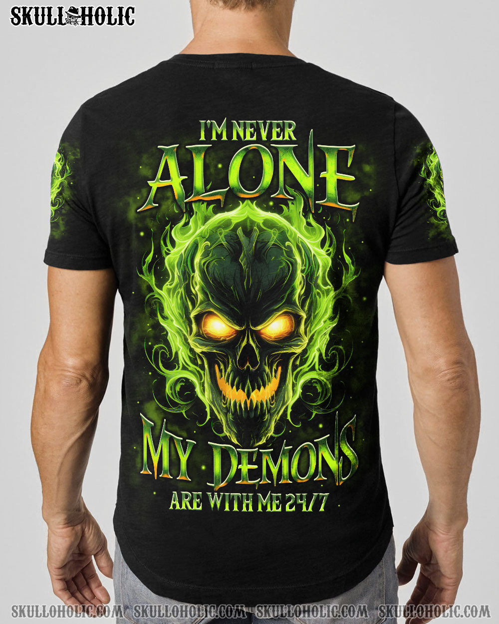 BLISSCORNERS I'M NEVER ALONE ALL OVER PRINT
