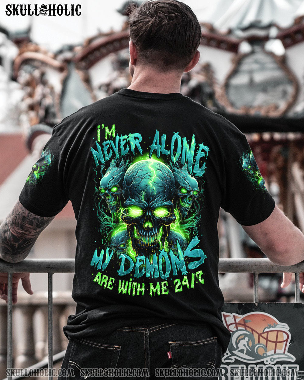 BLISSCORNERS I'M NEVER ALONE ALL OVER PRINT