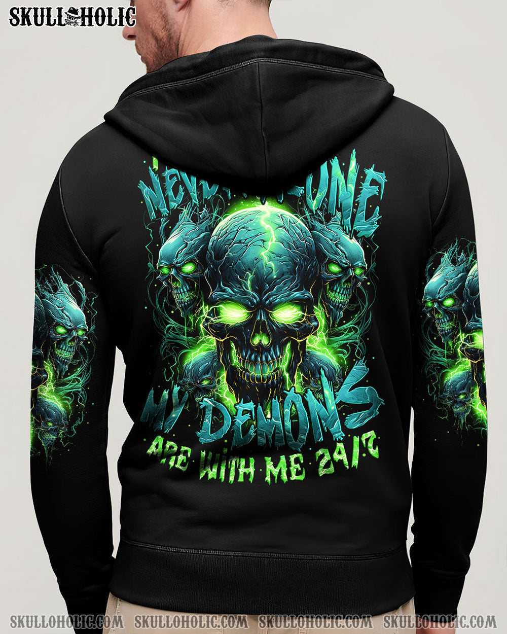 BLISSCORNERS I'M NEVER ALONE ALL OVER PRINT