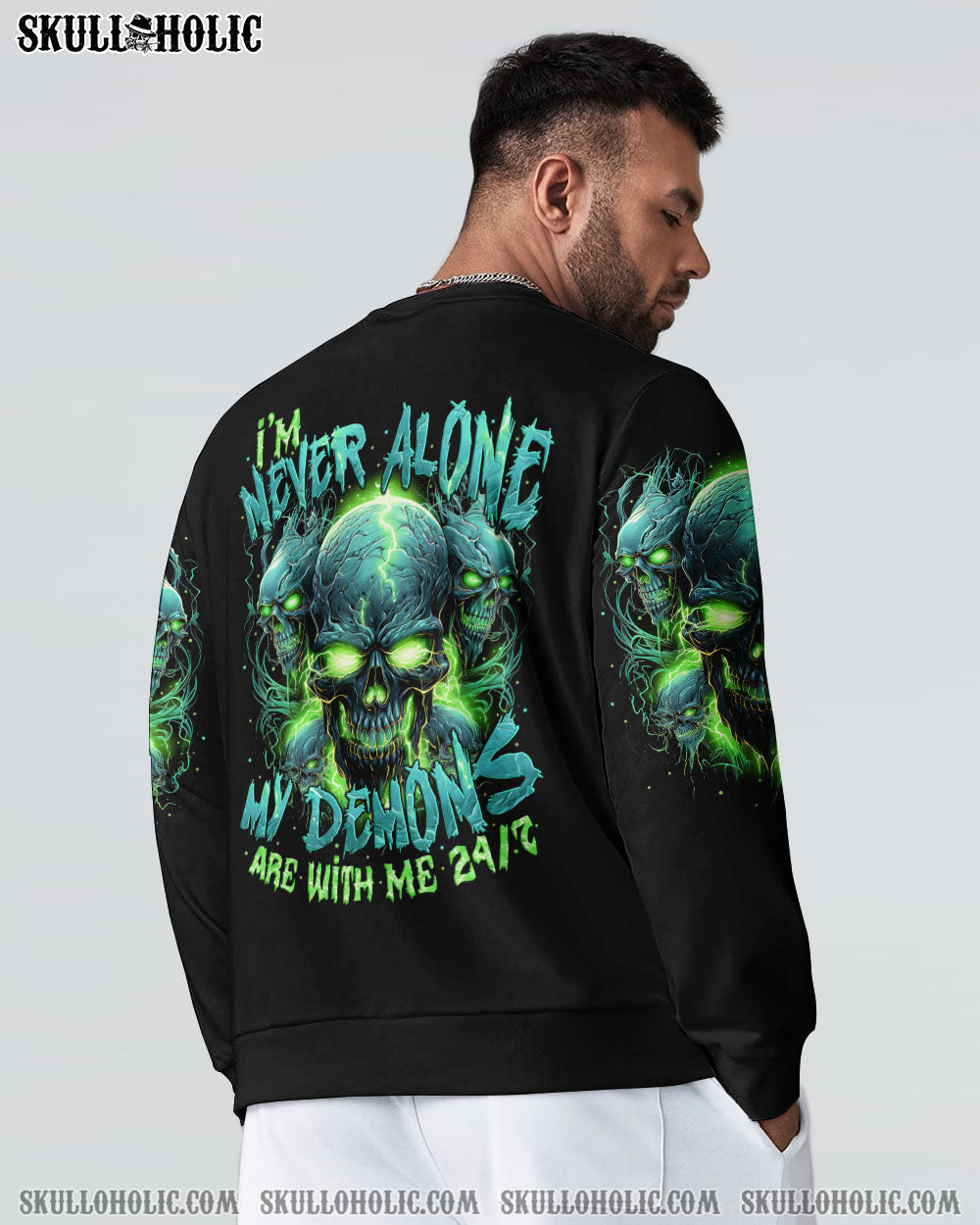 BLISSCORNERS I'M NEVER ALONE ALL OVER PRINT