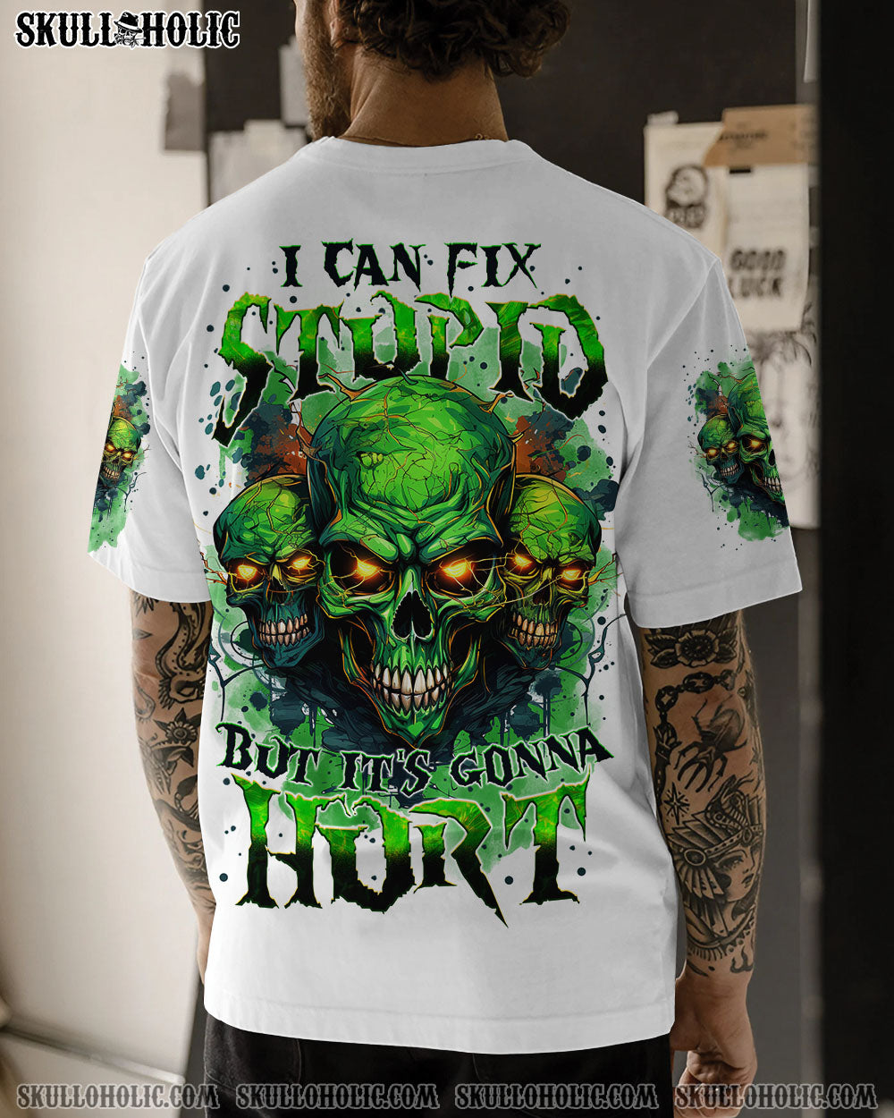 BLISSCORNERS I CAN FIX STUPID BUT IT'S GONNA HURT ALL OVER PRINT