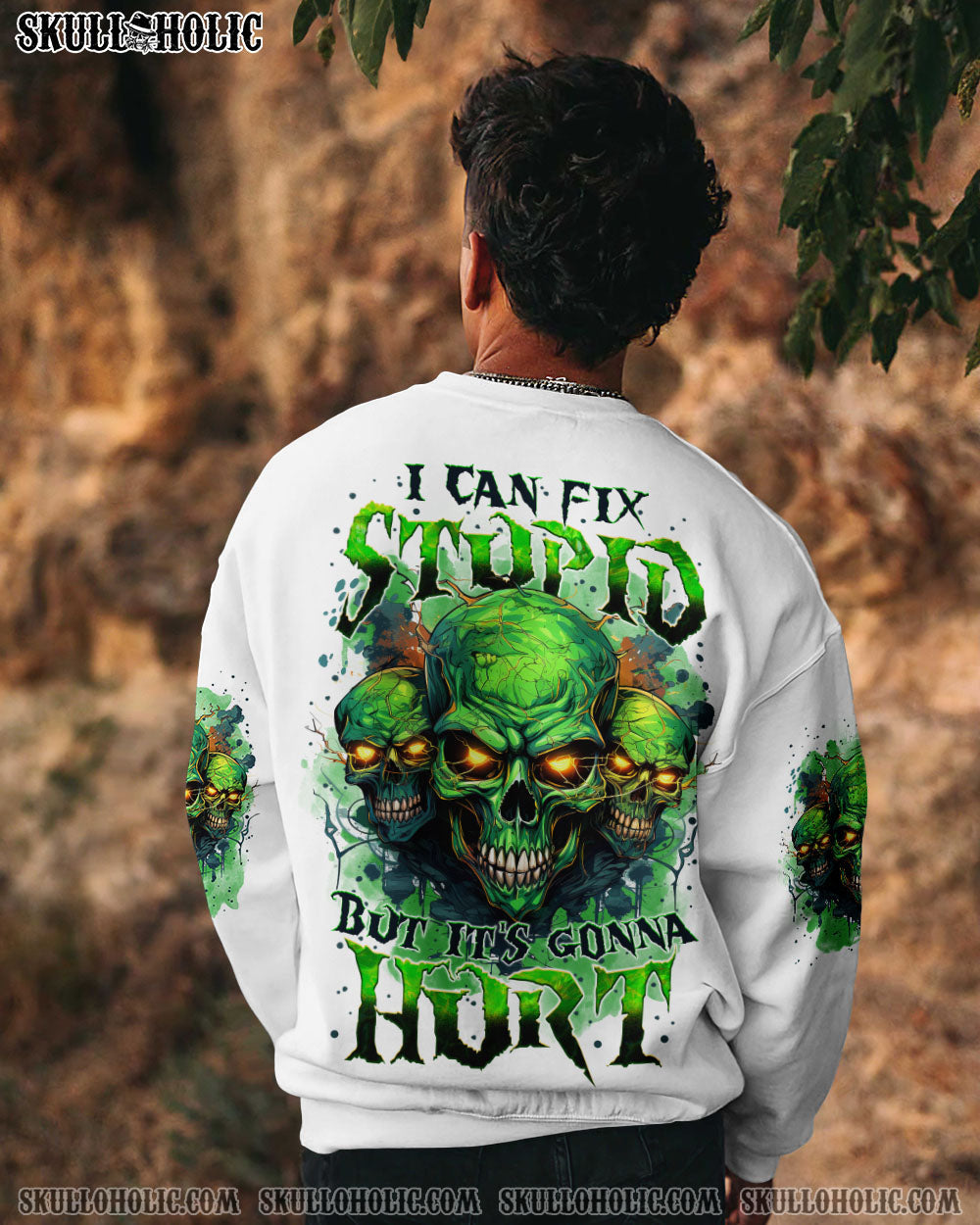 BLISSCORNERS I CAN FIX STUPID BUT IT'S GONNA HURT ALL OVER PRINT
