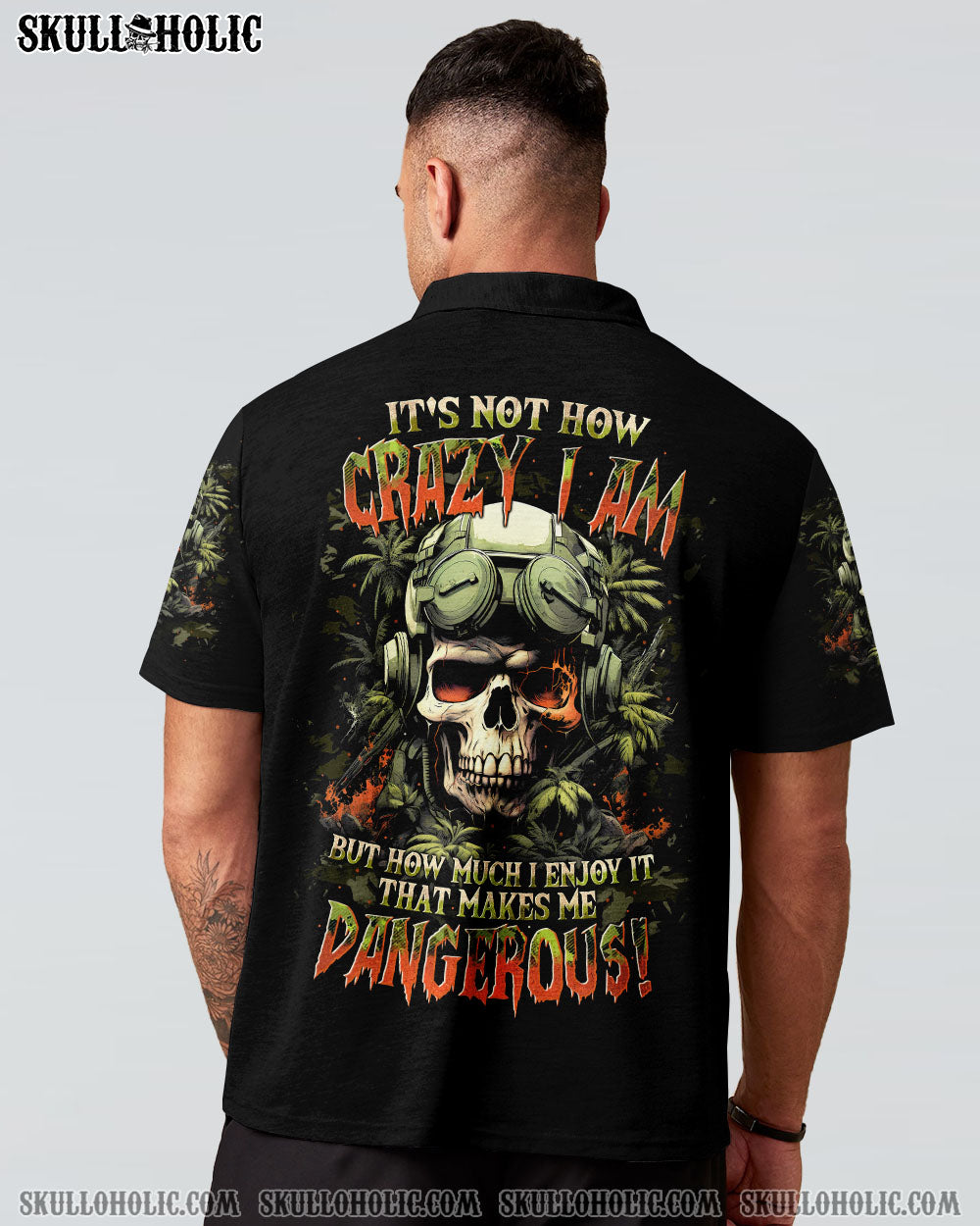 BLISSCORNERS THAT MAKES ME DANGEROUS SKULL ALL OVER PRINT