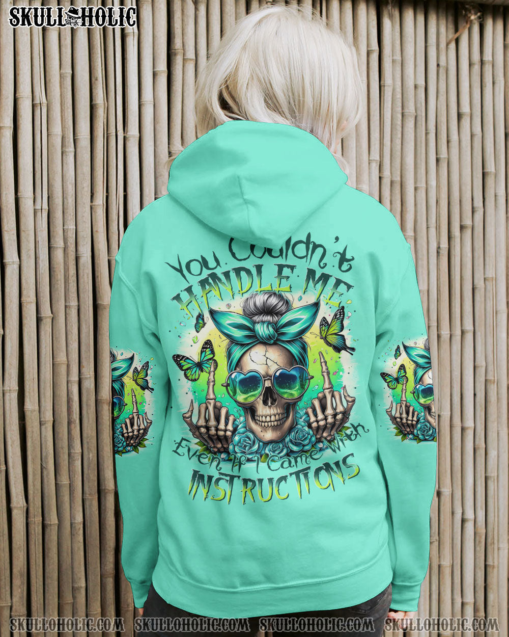 BLISSCORNERS KARMA FAIRY MESSY BUN ALL OVER PRINT