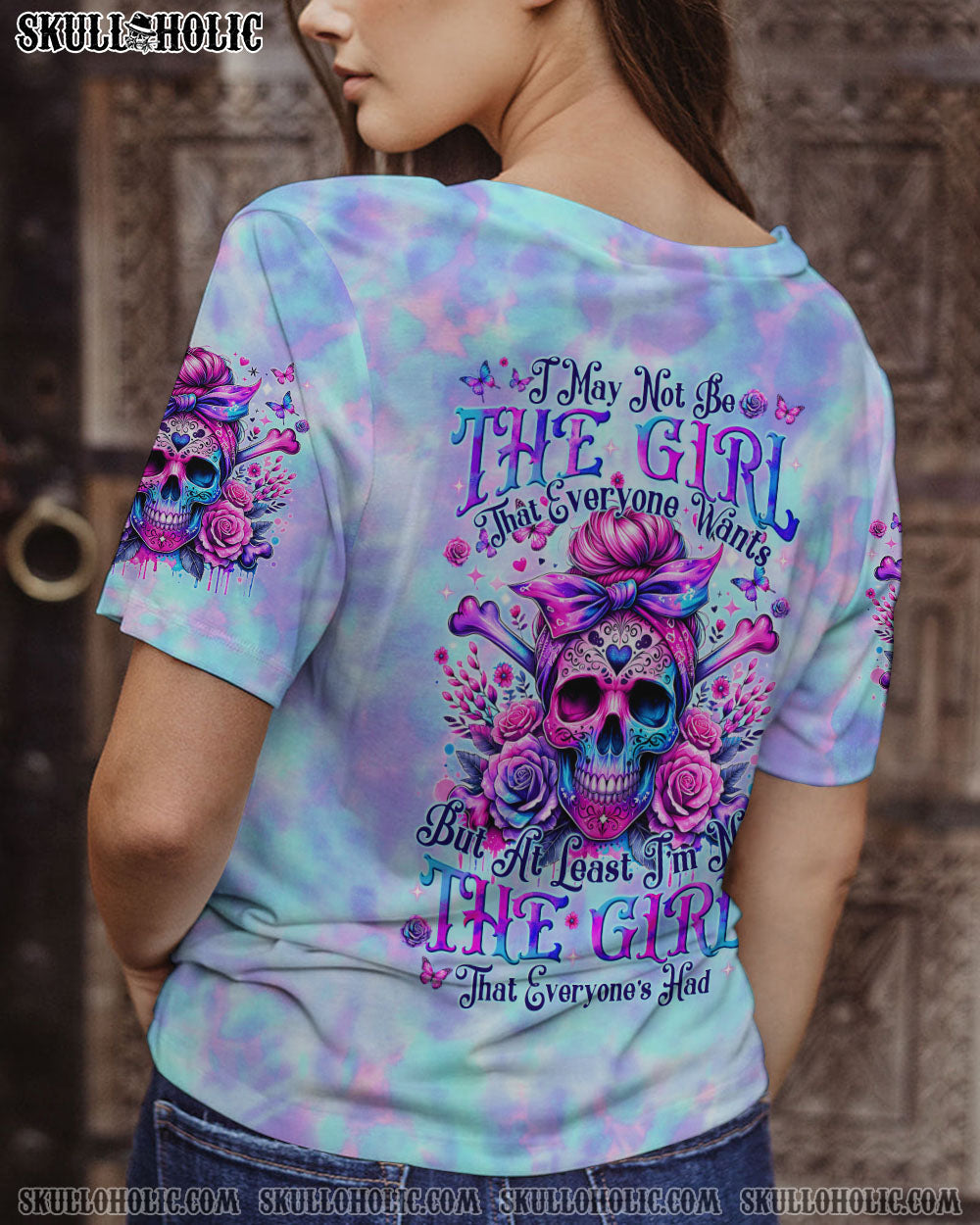 BLISSCORNERS I'M NOT THE GIRL THAT EVERYONE'S HAD ALL OVER PRINT