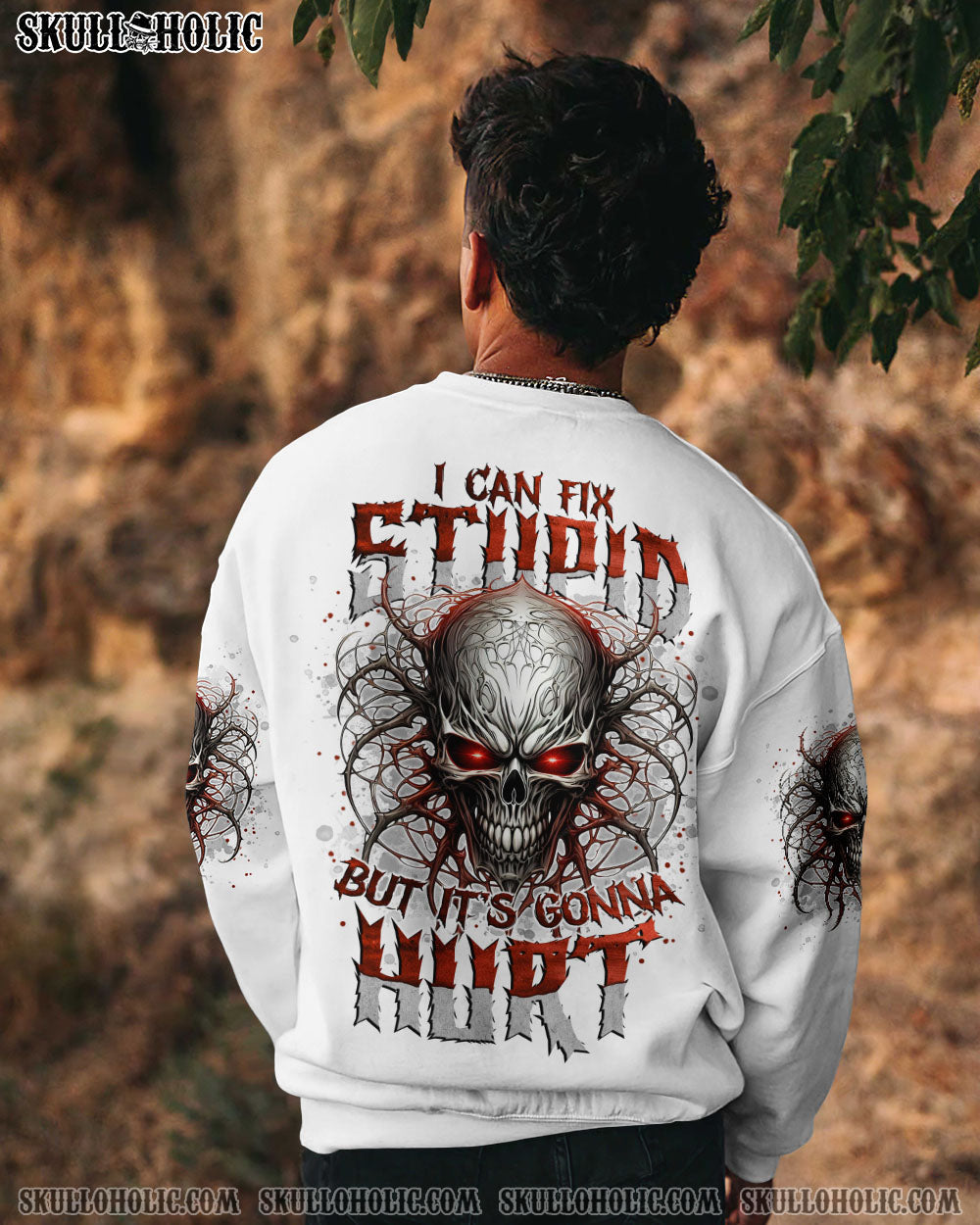 BLISSCORNERS I CAN FIX STUPID BUT IT'S GONNA HURT ALL OVER PRINT
