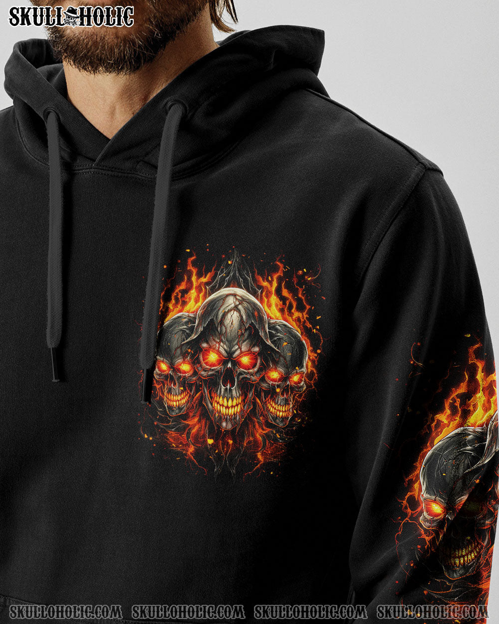 BLISSCORNERS MY DEMONS ARE WITH ME 24/7 ALL OVER PRINT