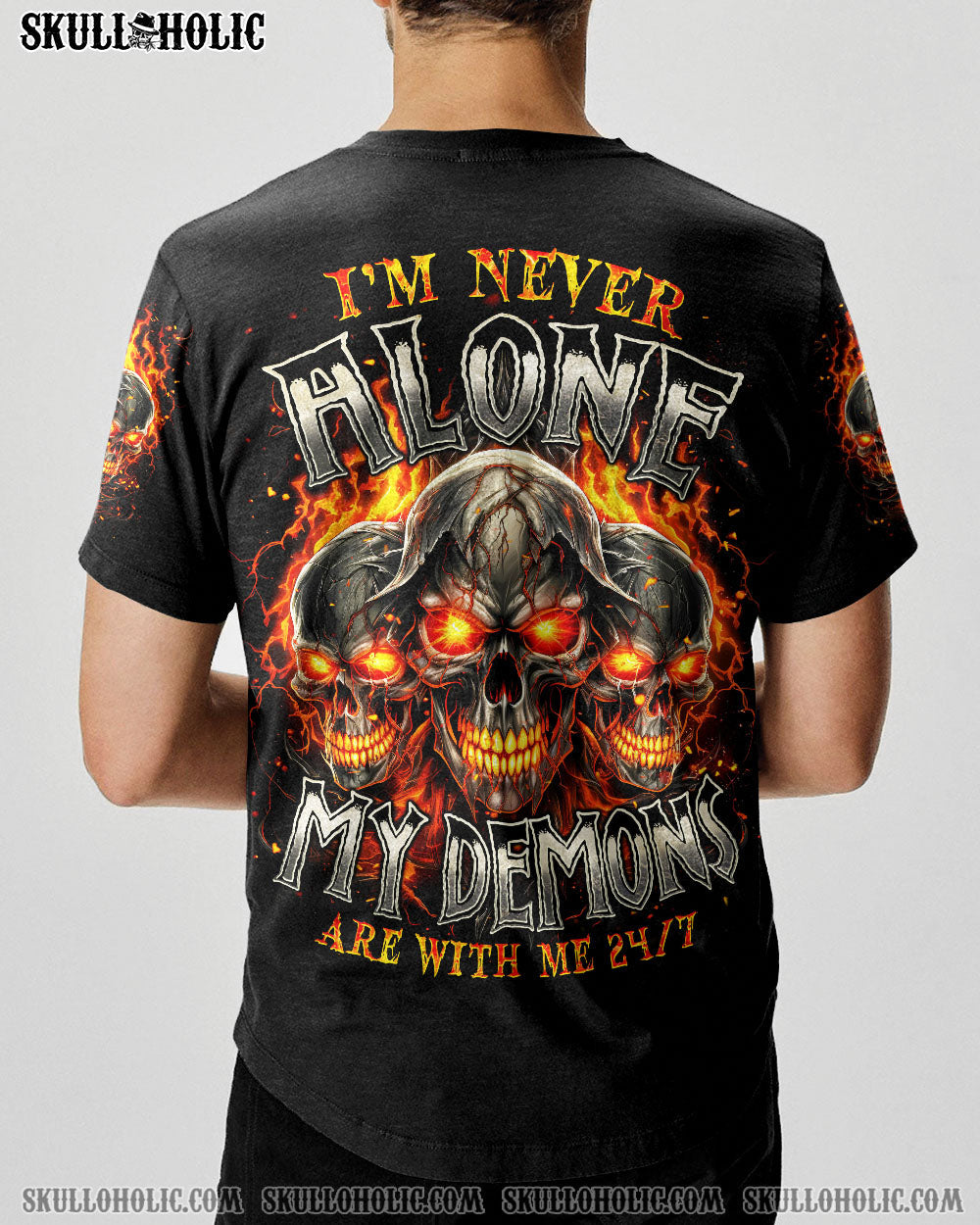 BLISSCORNERS MY DEMONS ARE WITH ME 24/7 ALL OVER PRINT