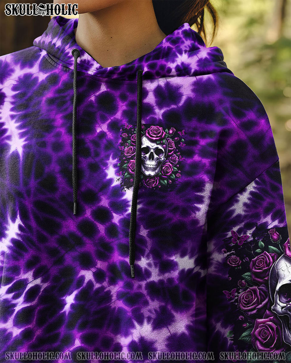 BLISSCORNERS YOU COULDN'T HANDLE ME  TIE DYE ALL OVER PRINT