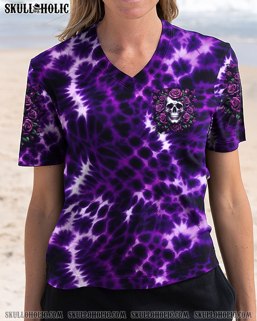 BLISSCORNERS YOU COULDN'T HANDLE ME  TIE DYE ALL OVER PRINT