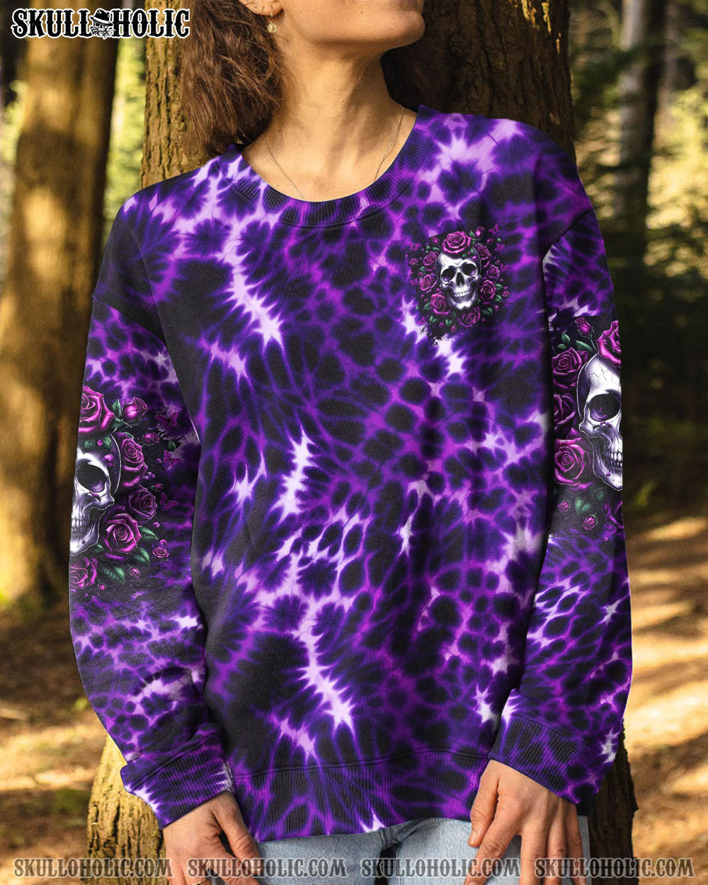BLISSCORNERS YOU COULDN'T HANDLE ME  TIE DYE ALL OVER PRINT