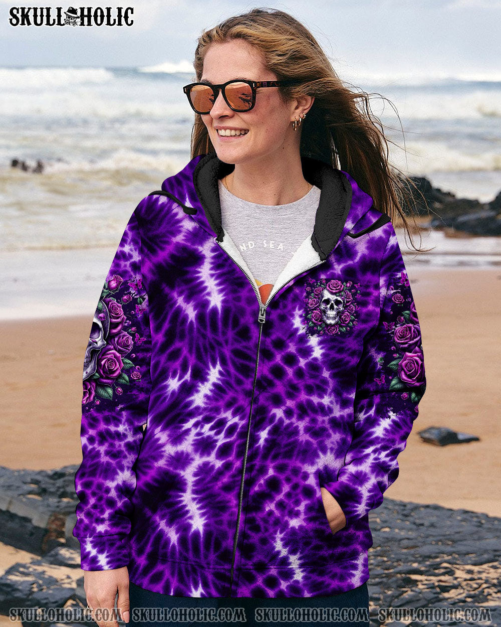 BLISSCORNERS YOU COULDN'T HANDLE ME  TIE DYE ALL OVER PRINT